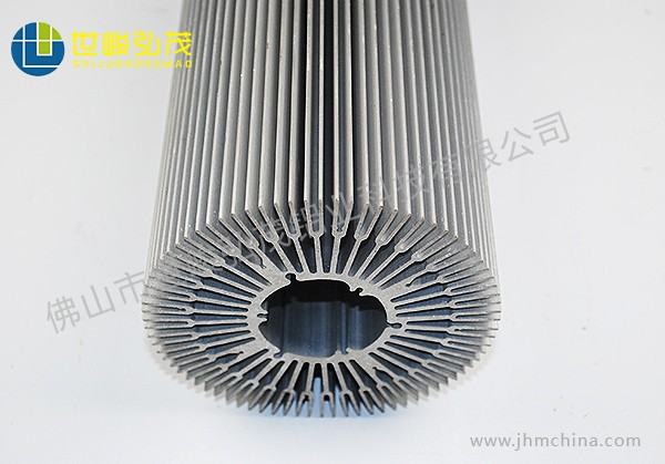 LED筒燈太陽(yáng)花散熱器鋁型材-2