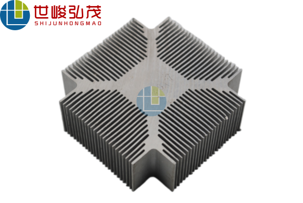 方形太陽(yáng)花鋁型材散熱器